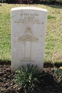 Ismailia War Memorial Cemetery - Lace, Jack